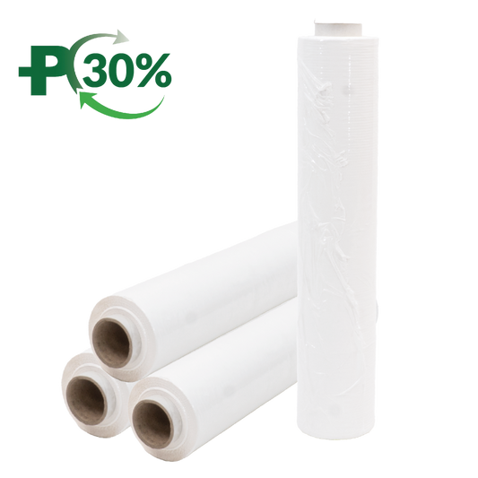 White Hand Cast Film, 23mu, Flush Core