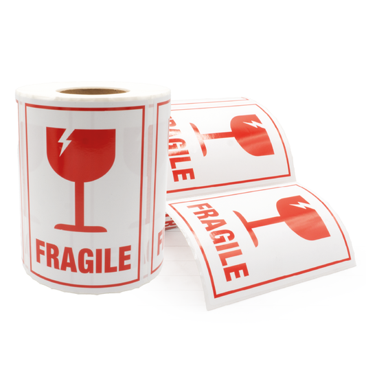 Fragile Printed Labels