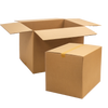Double Wall Cardboard Box, Plain, 0201