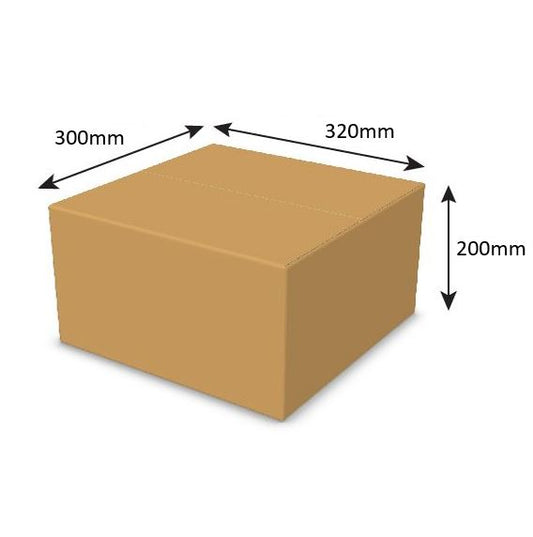Double Wall Cardboard Box, Plain, 0201