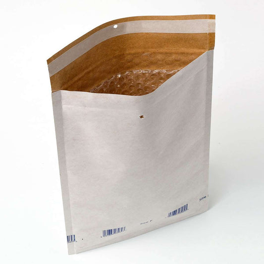 Gold Bubble Lined Postal Bag, Size L