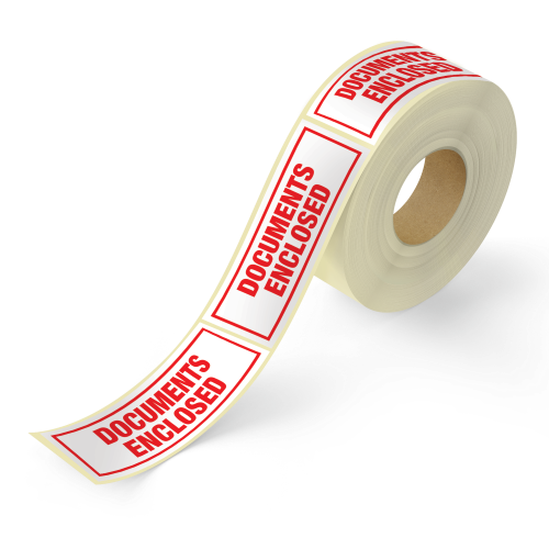 Documents Enclosed Printed Labels