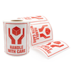 "Handle With Care" Labels (500/roll)