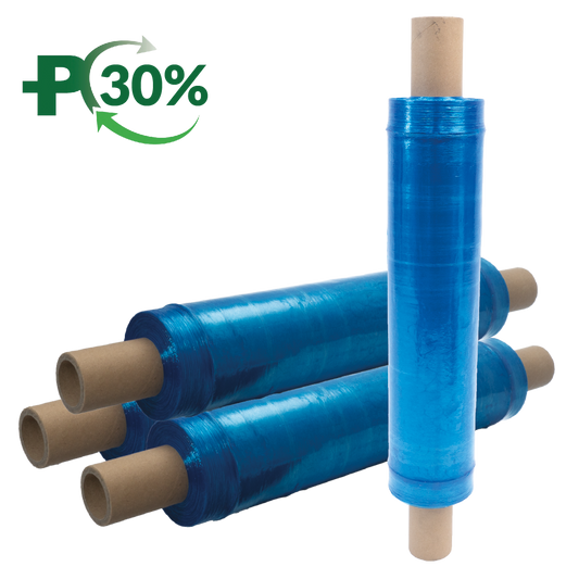 Eco Blue Tint Hand Film, 5mu, Cast, Ext Core