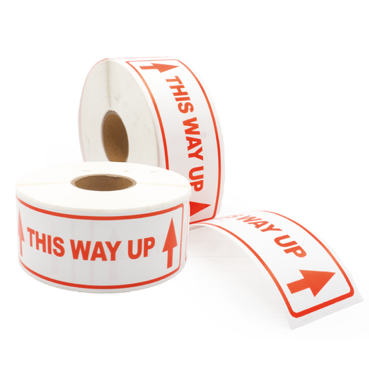 This Way Up Printed Labels