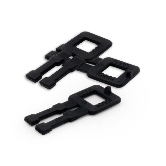 Plastic Buckles, Black