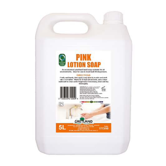 Pink Lotion Soap, Bulk Fill, 5L