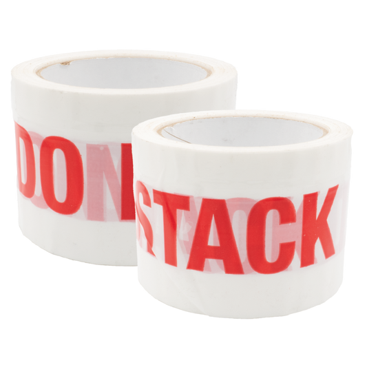 Custom Printed Acrylic Tape 'Do Not Stack'