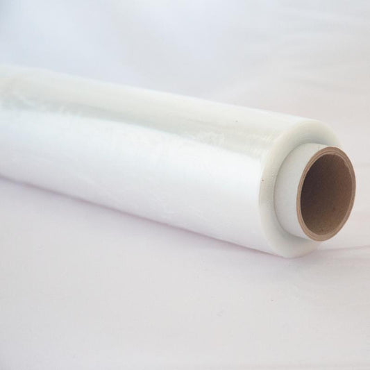 Clear Hand Wrap, Blown, 17mu, Flush Core