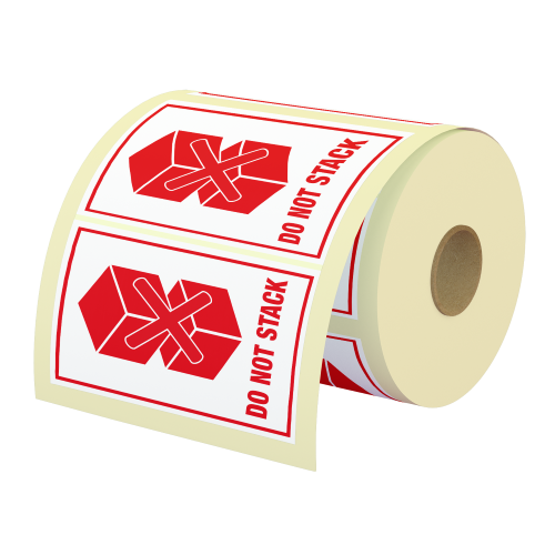 Do Not Stack Printed Labels