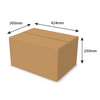 Single Wall Cardboard Box, Plain, 0201