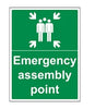Self Adhesive Sign, Emergency Assembly Area