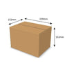Double Wall Cardboard Box, Plain, 0201