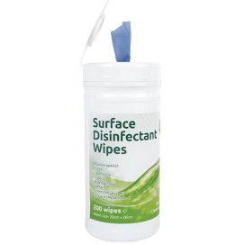 Cleaning Wipes, Disinfectant, Tub 200