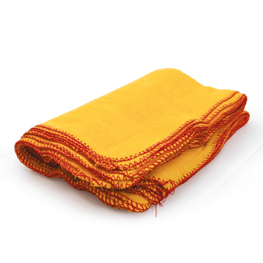 Yellow Dusters, Standard Quality, Pack of 10
