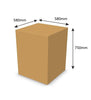 Double Wall Carton, Plain