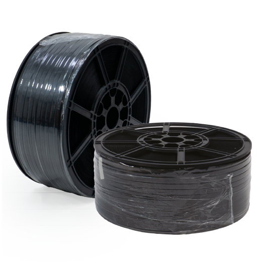 Plastic Reel strap, black