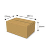 Single Wall Cardboard Box, Plain, 0201