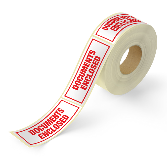 Documents Enclosed Printed Labels