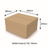 SW Carton, Plain, 0201, VD Crease 130/52/52mm