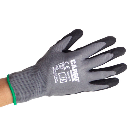 Cargo Foam Flex Nitrile Glove Grey/Black - S