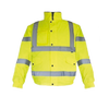 Cargo Hi-Vis Bomber Jacket Yellow - 3XL