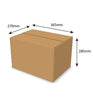 Double Wall Cardboard Box, Plain, 0201