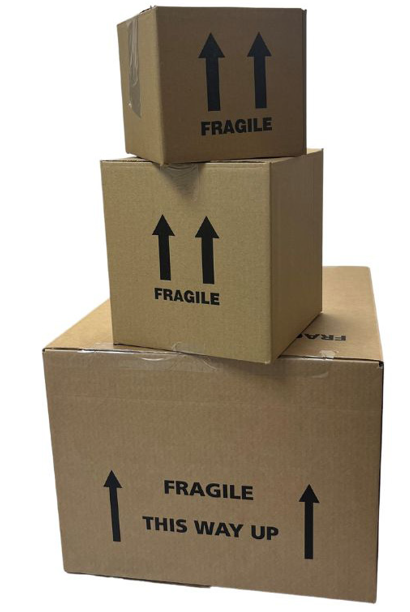 This Way Up Cardboard Box
