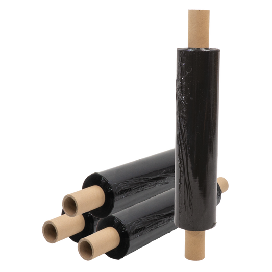 Black Handwrap, 20 Micron, Cast, Extended Core