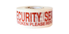 Printed CONTENTS CHECKED & SECURITY SEAL Tape