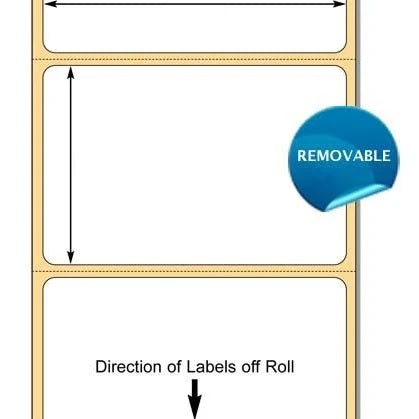 White CT1 Label for Label Gun, Pack of 50'000