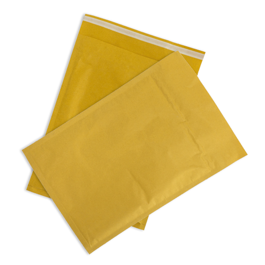 PlusPost Gold Bubble Lined Postal Bag, Size G