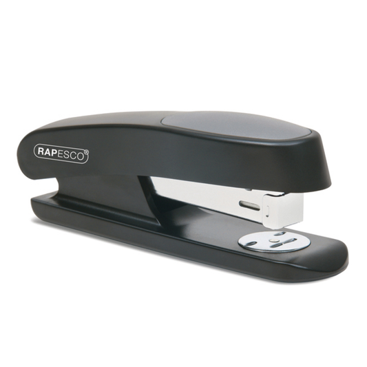 Rapesco Sting Ray Stapler Half Strip Black