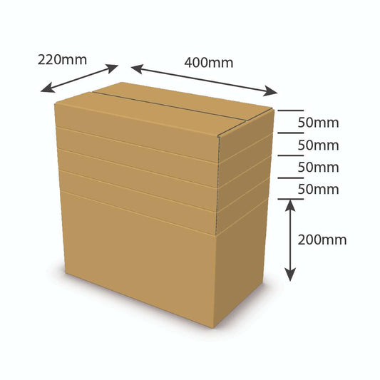 Double Wall Box Vari Depth @ 50,100,150,200mm