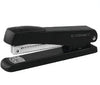 Q-Connect Half Strip Plastic Stapler Black