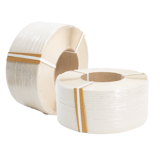 PP Machine Strap, White, 9mm x 4000m