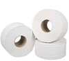 Mini Jumbo Toilet Roll, 2Ply, White, Pack 12
