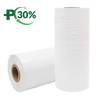 White Opaque Power Pre-stretch Machine Film, 30mu