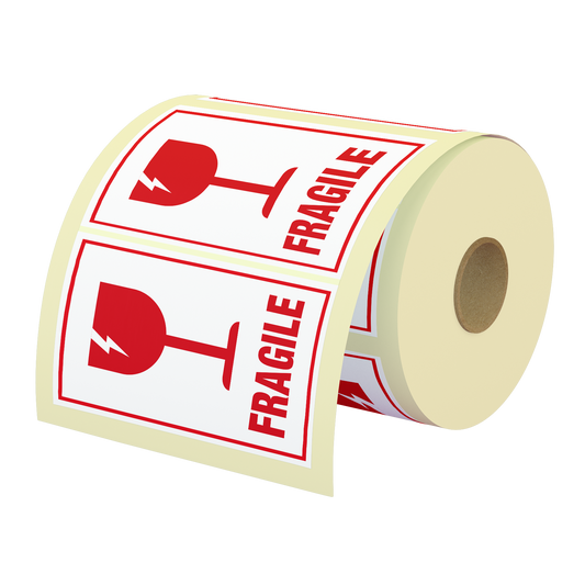 Fragile Printed Labels
