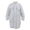 Visitor's Polypropylene Lab Coat, Size M, White
