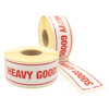 Heavy Goods Printed Labels 500/roll