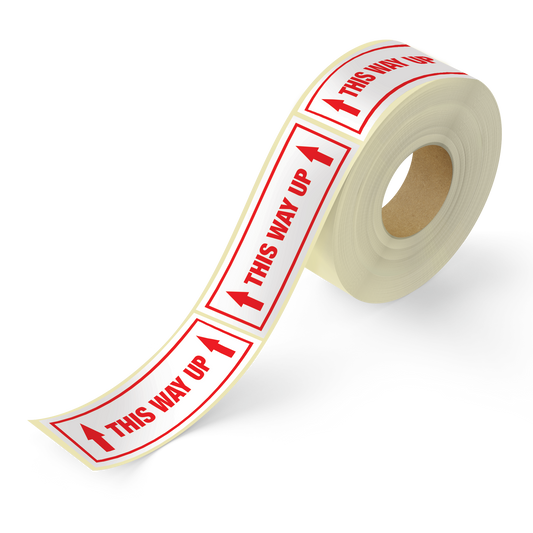 This Way Up Printed Labels